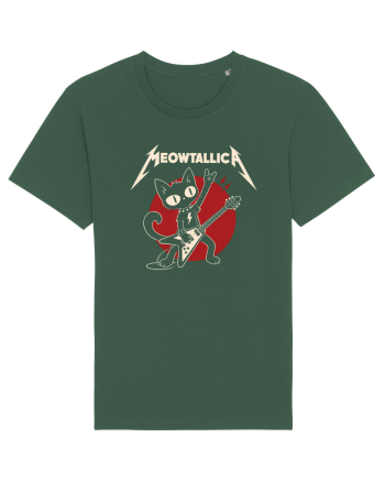 Meowtallica – Heavy Meowtal Cat Bottle Green