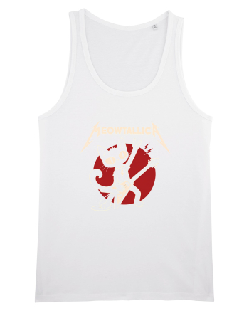 Meowtallica – Heavy Meowtal Cat White