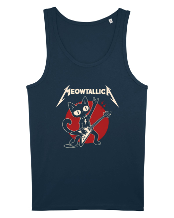 Meowtallica – Heavy Meowtal Cat Navy