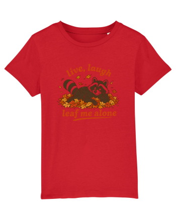 Live Laugh Leaf Me Alone Red