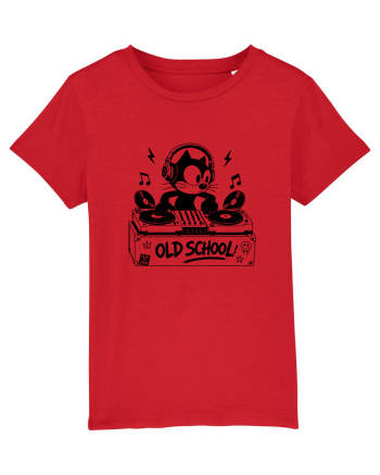 Old School Cat DJ – Play It Loud Red