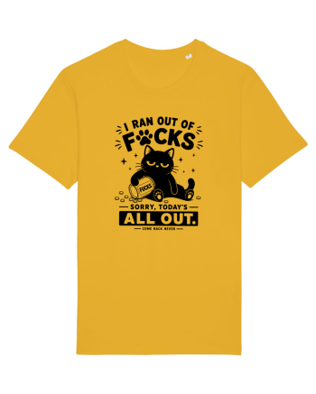 I Ran Out of Fucks – Sorry Today’s All Out Spectra Yellow
