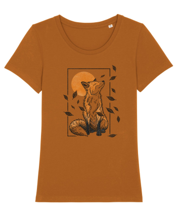 Fox in the Falling Leaves Roasted Orange
