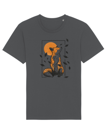 Fox in the Falling Leaves Anthracite
