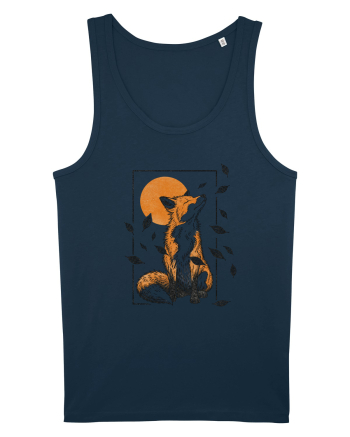 Fox in the Falling Leaves Navy