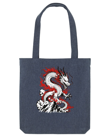 Dragon Chinese Zodiac Dragon Lunar New Year Traditional Midnight Blue