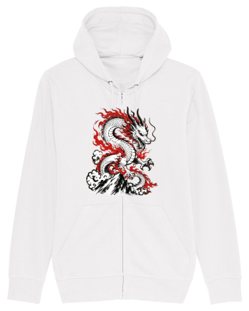 Dragon Chinese Zodiac Dragon Lunar New Year Traditional White