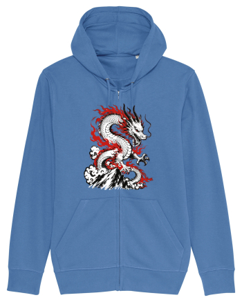 Dragon Chinese Zodiac Dragon Lunar New Year Traditional Bright Blue