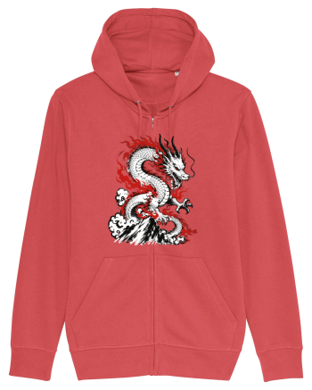 Dragon Chinese Zodiac Dragon Lunar New Year Traditional Carmine Red