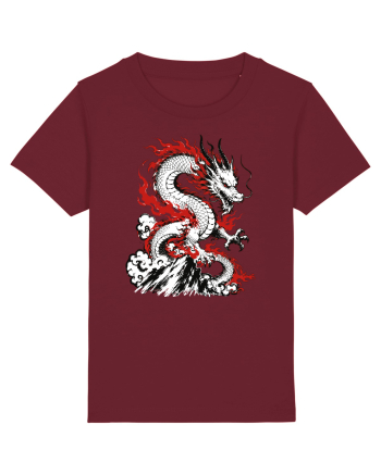 Dragon Chinese Zodiac Dragon Lunar New Year Traditional Burgundy