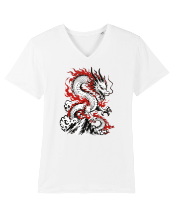 Dragon Chinese Zodiac Dragon Lunar New Year Traditional White
