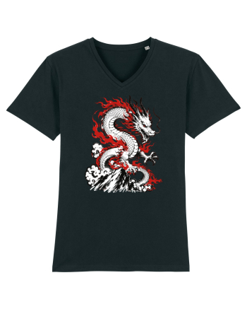 Dragon Chinese Zodiac Dragon Lunar New Year Traditional Black