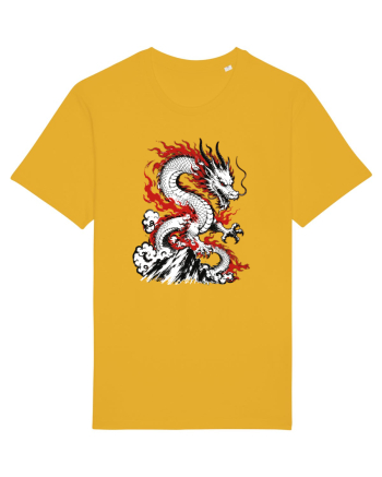 Dragon Chinese Zodiac Dragon Lunar New Year Traditional Spectra Yellow