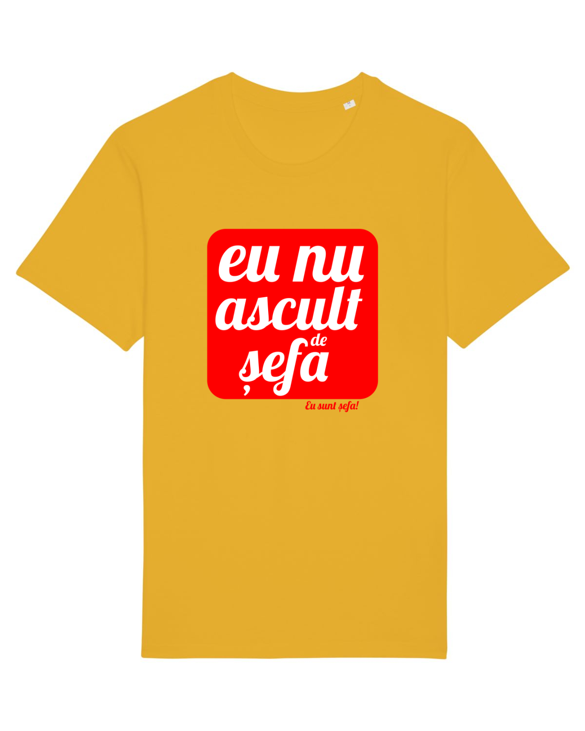 Tricou mânecă scurtă Unisex Rocker Spectra Yellow