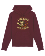 Live, Laugh, Leaf Me Alone Hanorac Unisex Drummer