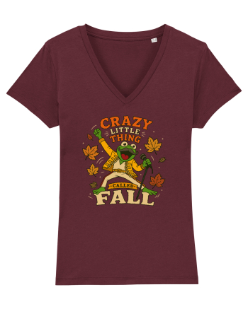 Crazy Little Thing Called Fall Burgundy
