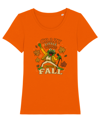 Crazy Little Thing Called Fall Bright Orange
