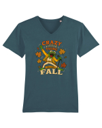 Crazy Little Thing Called Fall Tricou mânecă scurtă guler V Bărbat Presenter