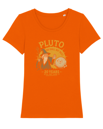 Pluto – Still Not Over It Bright Orange