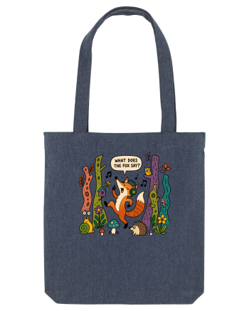 What Does the Fox Say? Midnight Blue
