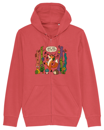 What Does the Fox Say? Carmine Red