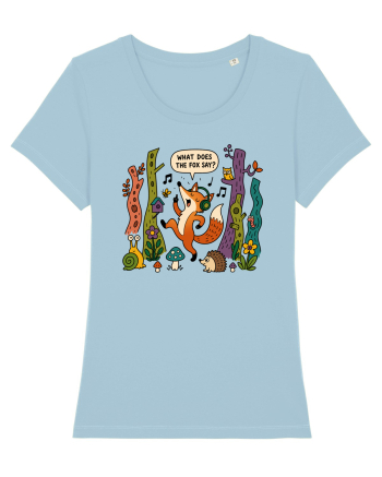 What Does the Fox Say? Sky Blue