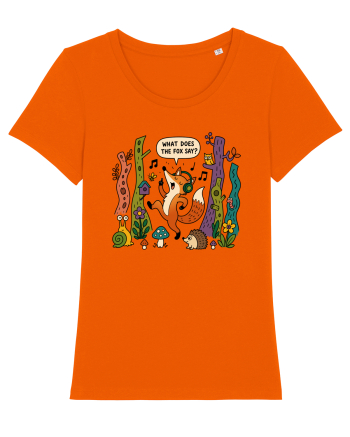 What Does the Fox Say? Bright Orange