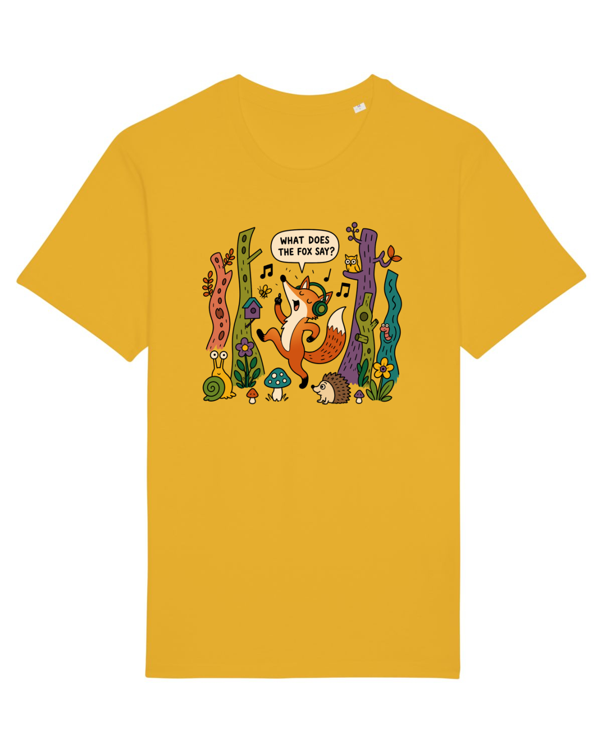Tricou mânecă scurtă Unisex Rocker Spectra Yellow