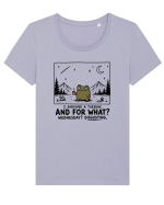 I Survived a Tuesday Tricou mânecă scurtă guler larg fitted Damă Expresser