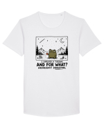 I Survived a Tuesday Tricou mânecă scurtă guler larg Bărbat Skater