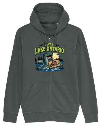 I Ate Lake Ontario Halloween Lake Monsters Funny Anthracite