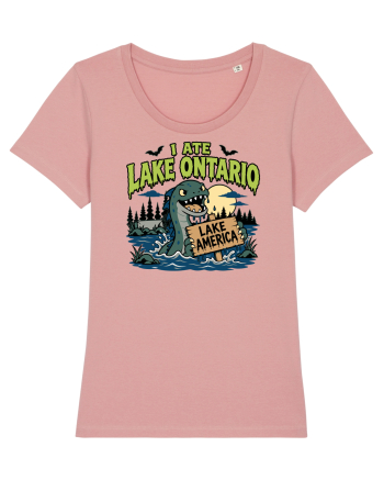 I Ate Lake Ontario Halloween Lake Monsters Funny Canyon Pink
