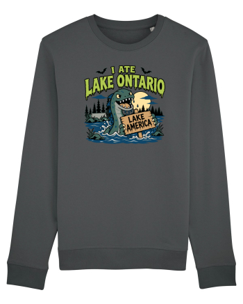 I Ate Lake Ontario Halloween Lake Monsters Funny Anthracite