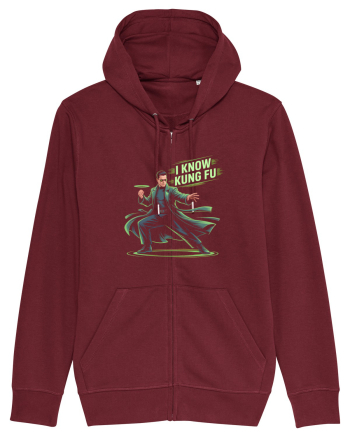 I KNOW KUNG FU - STIU KUNG FU NEO - MATRIX Burgundy