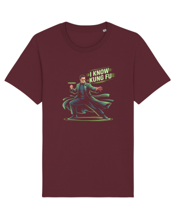 I KNOW KUNG FU - STIU KUNG FU NEO - MATRIX Burgundy