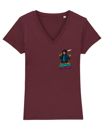 THIS IS MADNESS OR BRILLIANCE - Jack - Pirates - lateral Burgundy