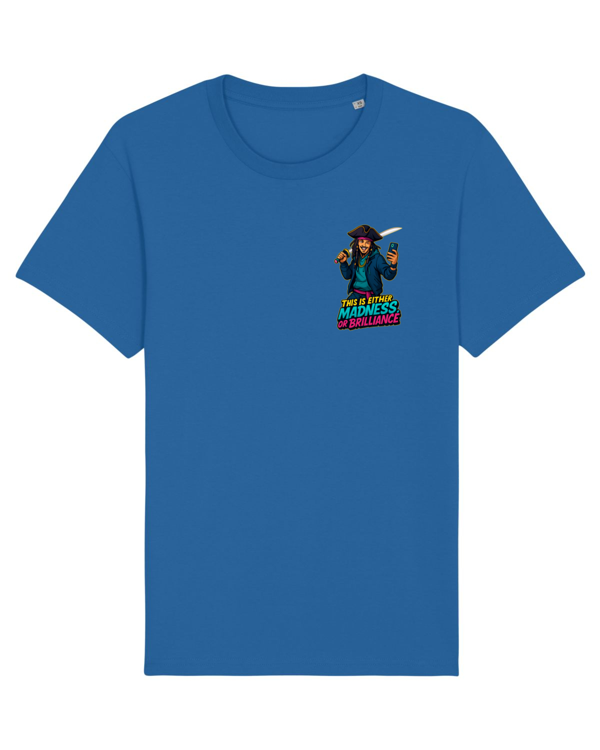 Tricou mânecă scurtă Unisex Rocker Royal Blue