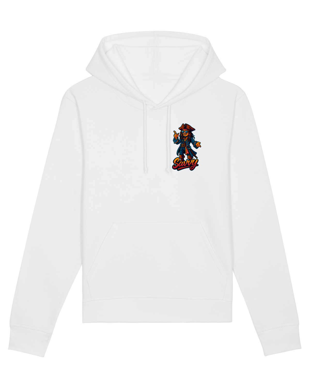 Hanorac Unisex Drummer White