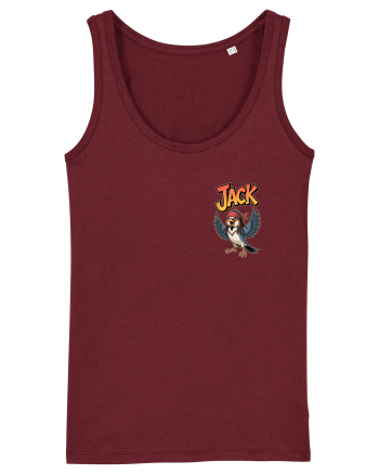 VRABIE - SPARROW Jack - Pirates 2 lateral Burgundy
