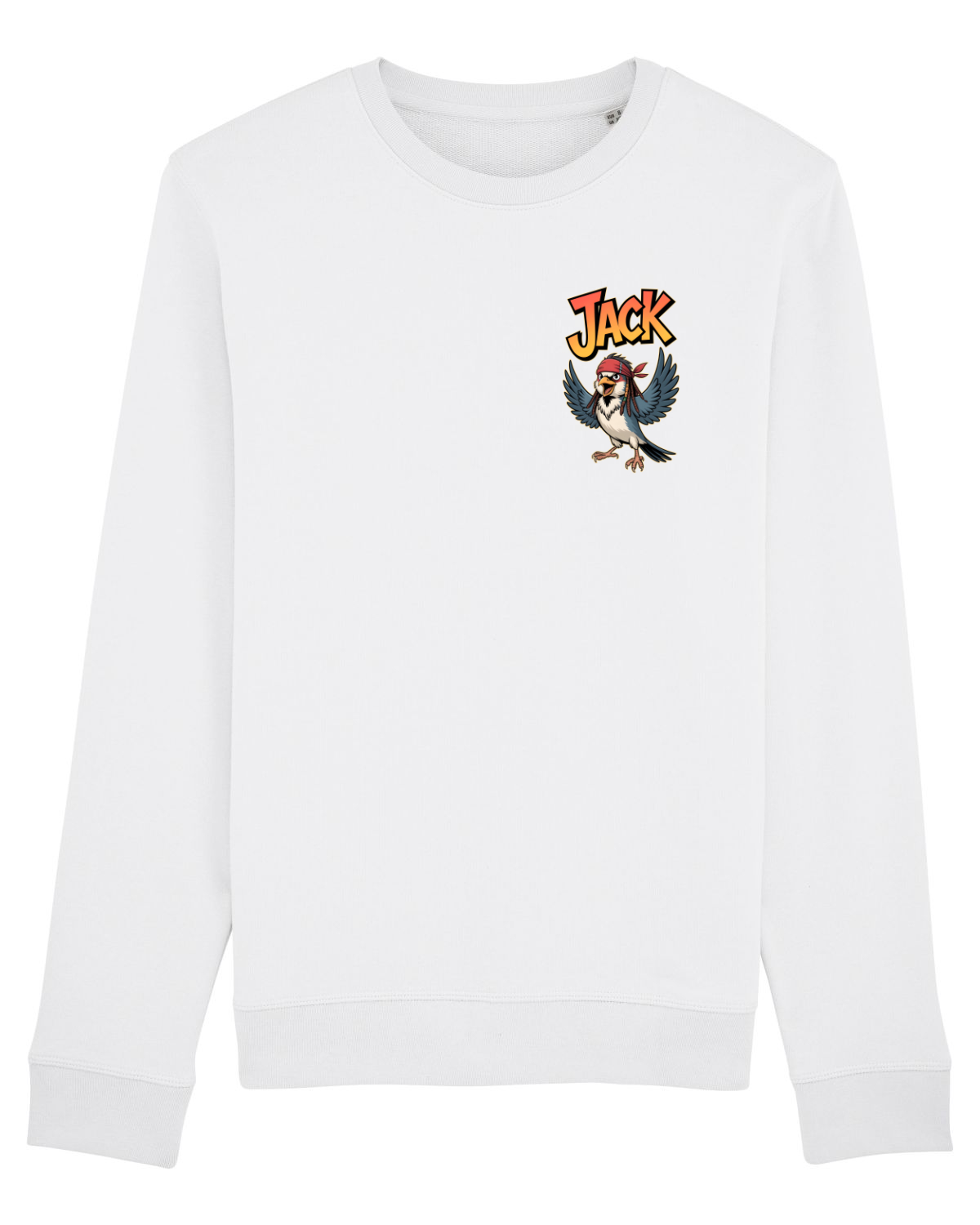 Bluză mânecă lungă Unisex Rise White