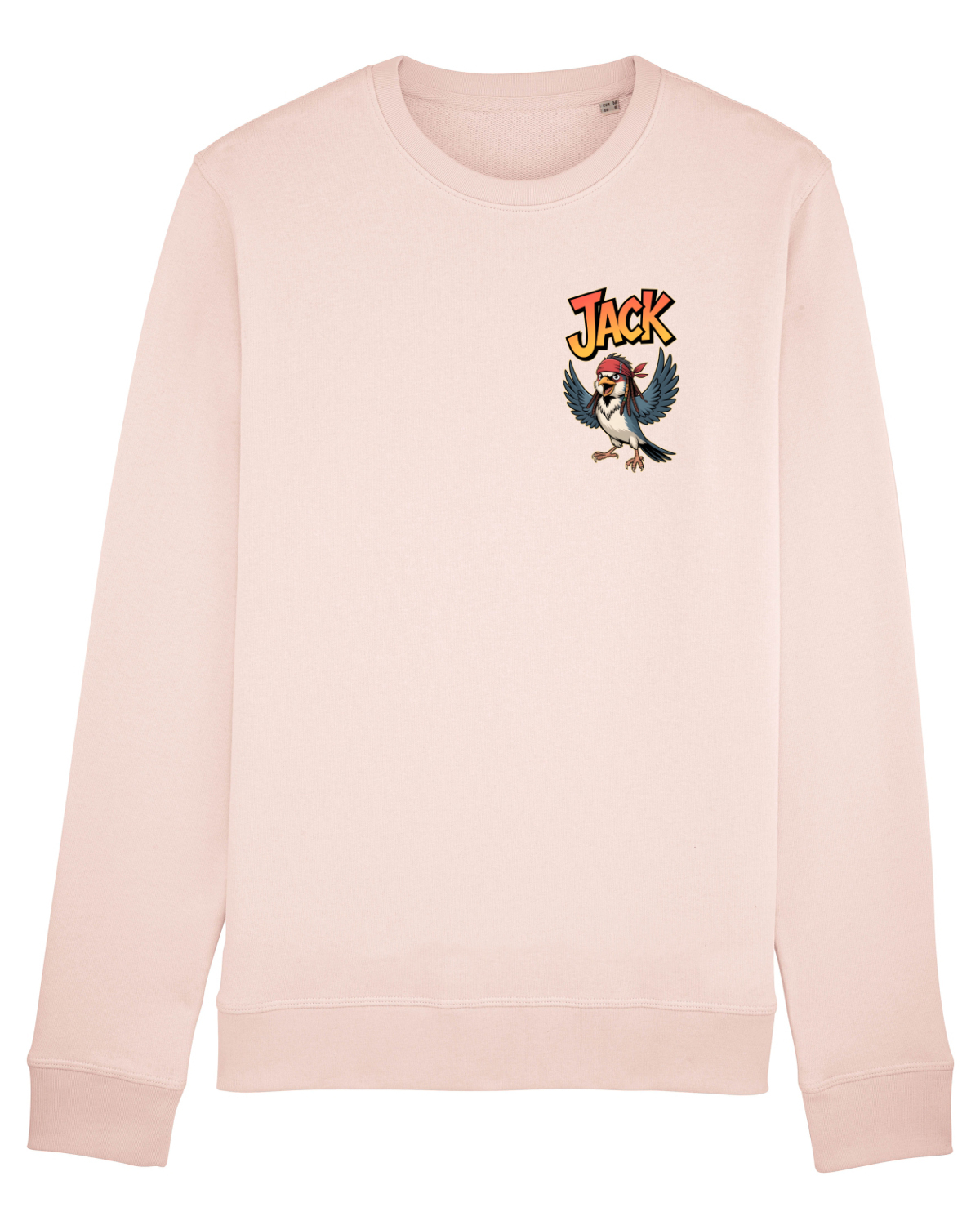 Bluză mânecă lungă Unisex Rise Candy Pink