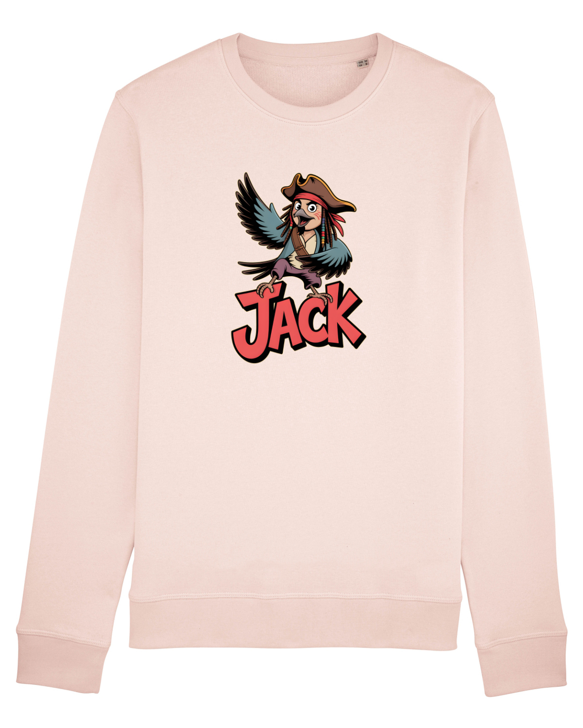 Bluză mânecă lungă Unisex Rise Candy Pink