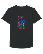WHY IS THE RUM GONE? DE CE NU MAI E ROM? - SPARROW Jack - Pirates  Tricou mânecă scurtă guler larg Bărbat Skater