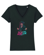 BUT YOU HAVE HEARD OF ME - DAR AI AUZIT DE MINE - SPARROW Jack - Pirates  Tricou mânecă scurtă guler V Damă Evoker