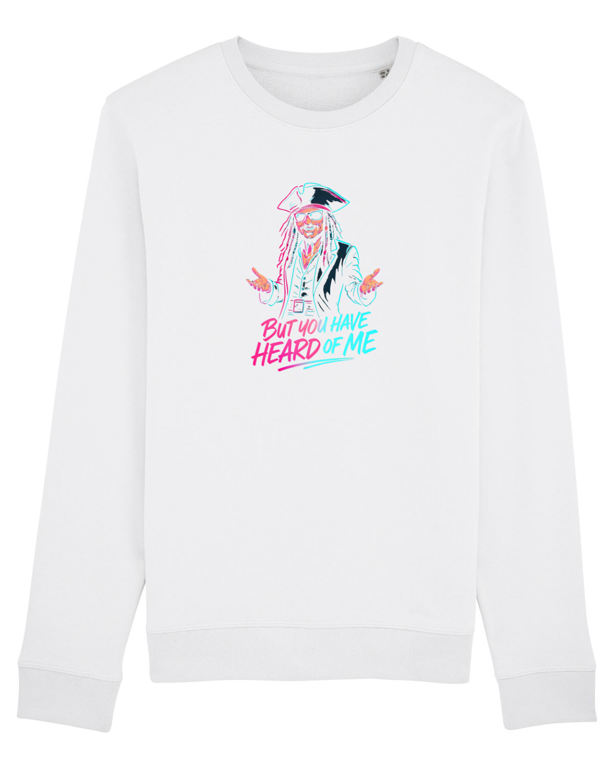 Bluză mânecă lungă Unisex Rise White