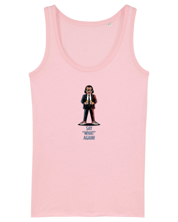 SAY  WHAT AGAIN Vincent Cotton Pink
