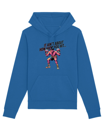 NOT ABOUT  HITTING HARD - NU E DESPRE CAT DE TARE DAI CU PUMNUL Rocky Royal Blue