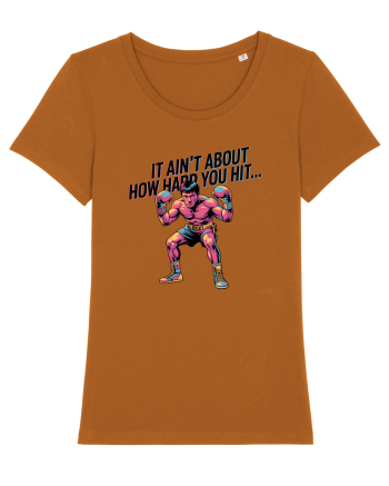 NOT ABOUT  HITTING HARD - NU E DESPRE CAT DE TARE DAI CU PUMNUL Rocky Roasted Orange