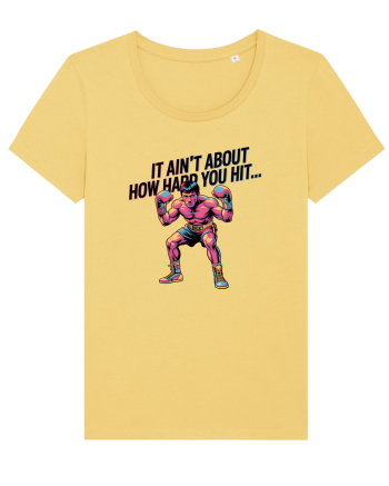 NOT ABOUT  HITTING HARD - NU E DESPRE CAT DE TARE DAI CU PUMNUL Rocky Jojoba