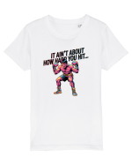 NOT ABOUT  HITTING HARD - NU E DESPRE CAT DE TARE DAI CU PUMNUL Rocky Tricou mânecă scurtă  Copii Mini Creator